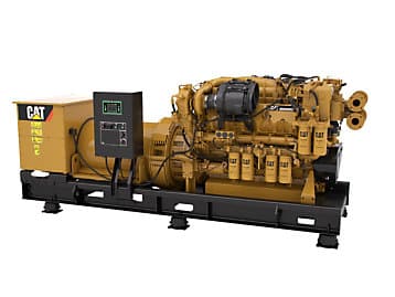 Generador marino Caterpillar C32, maquinaria pesada confiable para energía marina con respaldo Gecolsa.