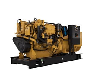 Generador marino Caterpillar C18, maquinaria pesada de alto rendimiento para energía marina con Gecolsa.