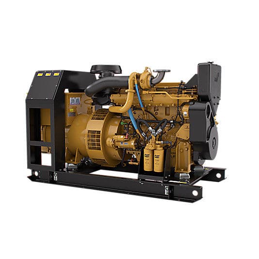 Generador marino Caterpillar C7.1, maquinaria pesada confiable para energía marina con respaldo Gecolsa.