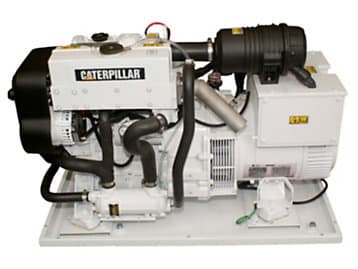Generador marino Caterpillar C1.5, maquinaria pesada eficiente para energía marina con respaldo Gecolsa.