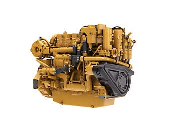 Motor marino Caterpillar C18, maquinaria pesada eficiente para energía marina con respaldo Gecolsa.