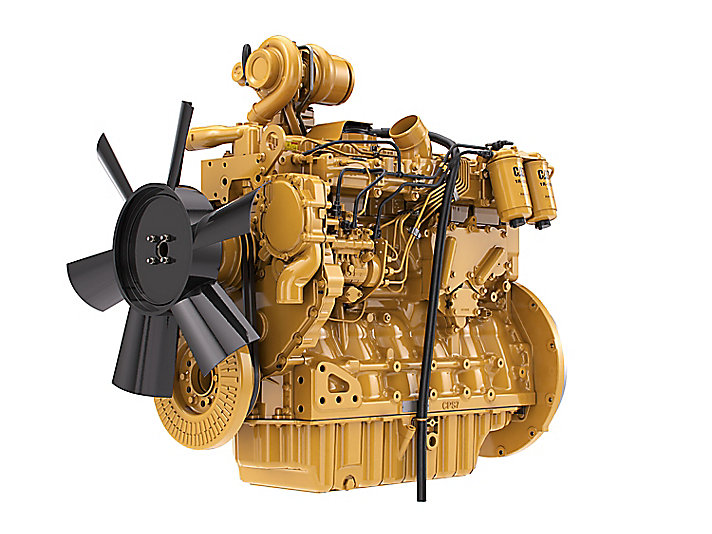 Motor marino Caterpillar C7.1, maquinaria pesada confiable para energía marina con respaldo Gecolsa.