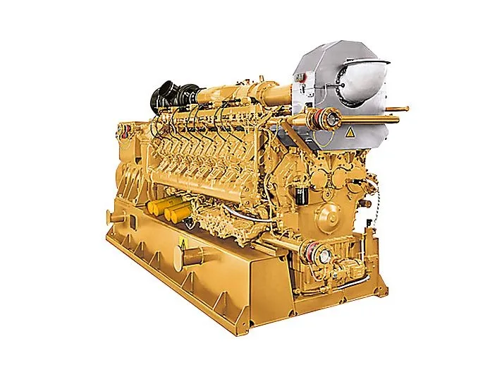 Generador CG170-16 Caterpillar, planta eléctrica a gas y petróleo para proyectos industriales y venta de maquinaria.
