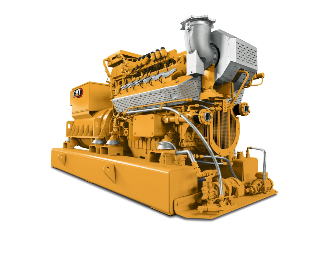 Generador CG132B-12 Caterpillar, planta eléctrica a gas y petróleo ideal para industrias y venta maquinaria.