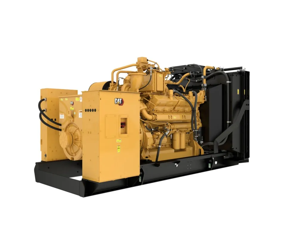Generador G3412-360 Caterpillar, planta eléctrica a gas y petróleo confiable para industrias y proyectos.