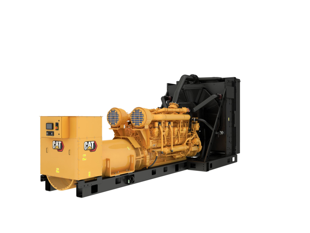 La planta eléctrica Caterpillar 3516E-2750 es un generador diésel confiable y eficiente en entornos exigentes.