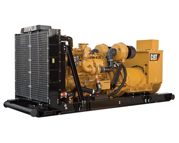 Generador diésel Caterpillar modelo C27-725, una planta eléctrica de gran capacidad.