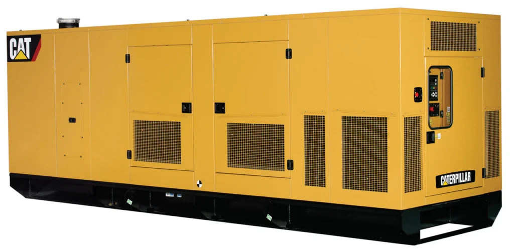 Planta eléctrica Caterpillar modelo C18-650, un generador diésel de gran capacidad diseñado para suministrar energía confiable y eficiente en sectores industriales y comerciales. Su potencia lo hace ideal en la venta de maquinaria pesada.