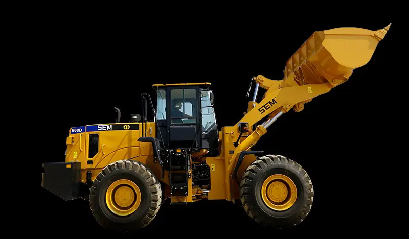 Cargador de ruedas mediano 668D