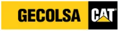 Logo de Gecolsa, distribuidor autorizado de maquinaria pesada Caterpillar.