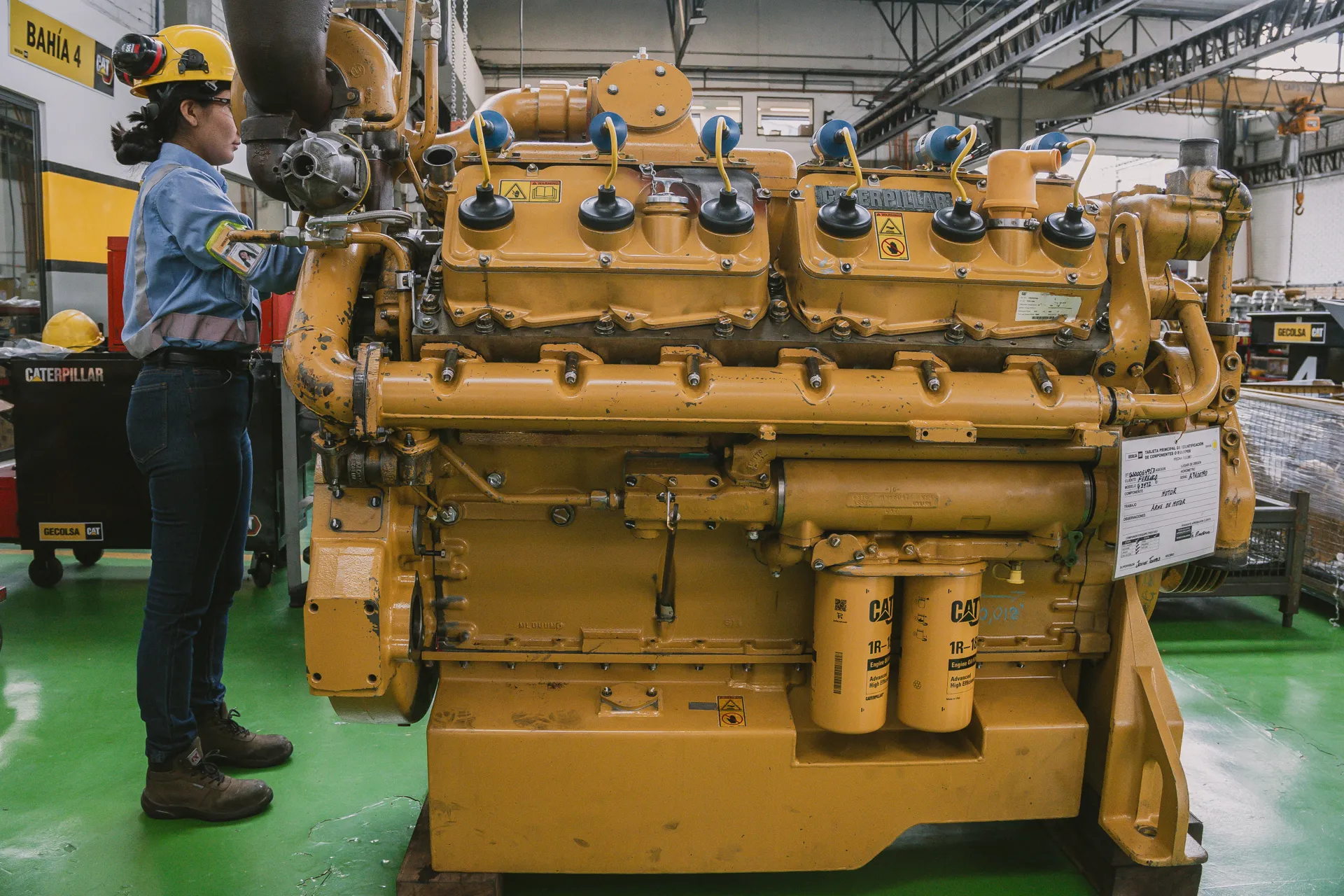 Generador eléctrico caterpillar