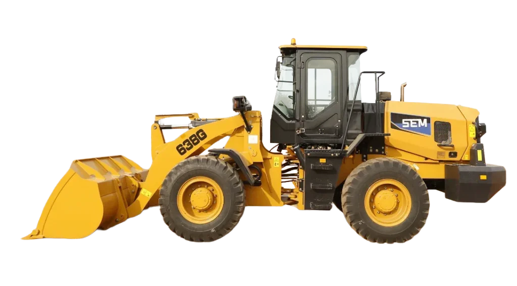 Cargador de ruedas SEM 638G